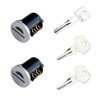 KeyPower 2 Pack Lock Cores for Yakima Car Rack System