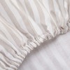 The Linen Yard Hebden Fitted Sheet, Natural, Single