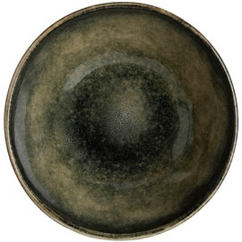 Dutch Rose Organic Bowl 23 cm Green Stoneware