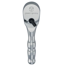 CRAFTSMAN V-SERIES Ratchet, 3/8 Inch Drive, 96-Tooth, Stubby (CMMT86320V)