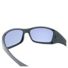 Bluewater Polarized Paddle Sunglasses Matte Black Frames Polarized Grey Lenses