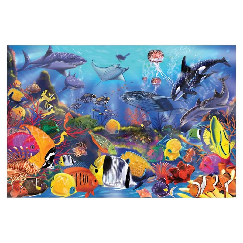 Melissa & Doug Underwater Floor Puzzle, 1 EA