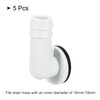 sourcing map Pack of 5 Air Conditioner Drain Connector 15