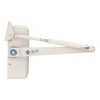 Tell DC100081 Door Closer fits doors up to 30" wide,