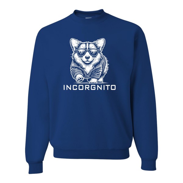 Go All Out XX-Large Royal Mens Incorgnito Funny Corgi Dog