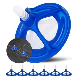 Deuvuo Tile Leveling System 3mm, 300 Pcs Revolutionary 3mm Tile Spacer Levelling System, 200 Screws & 100 Nuts, Tile Installation Tool for Stones and Floors