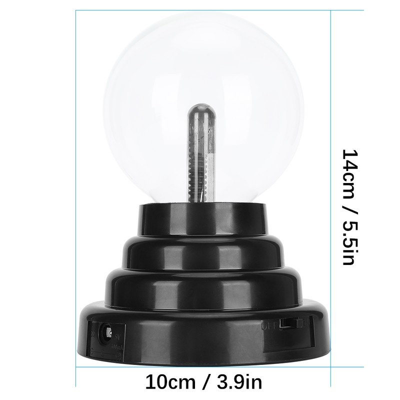 Plasma Light Ball Shape USB Night Lamp Home Desktop Ornaments