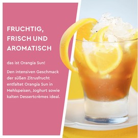 WIBERG Orangia Sun - Preparation with Natural Orange Aroma - Intense Flavour of Oranges for Desserts & Autumn Kitchen, 300 g