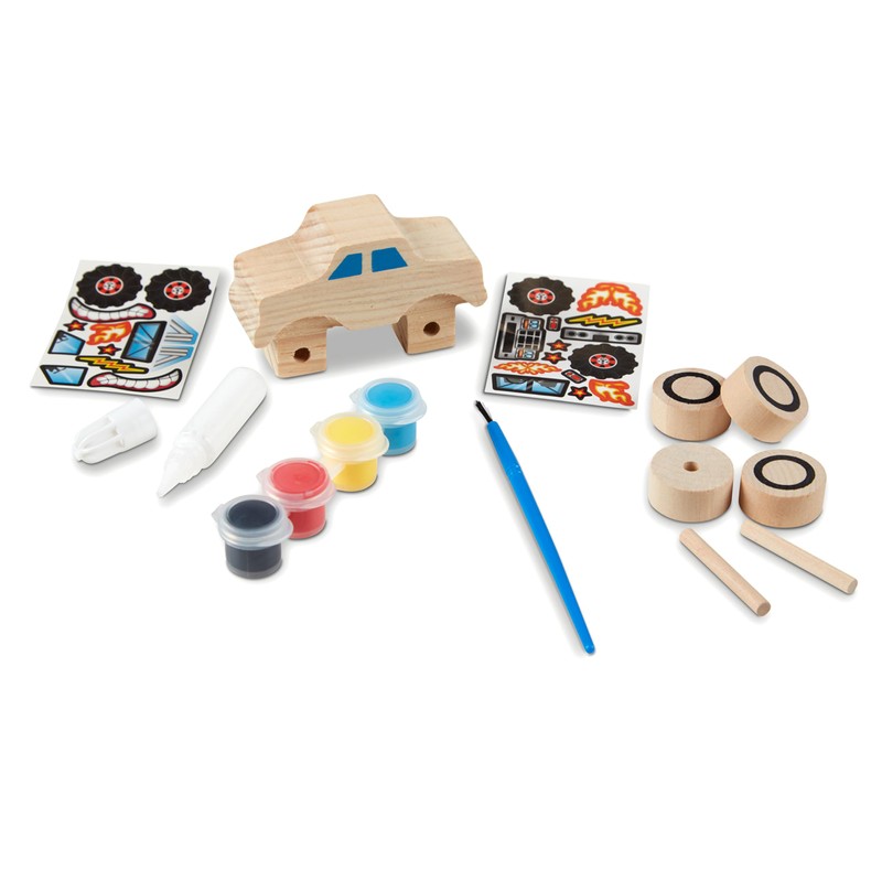 Melissa & Doug Created by Me! Monster Truck Wooden Craft