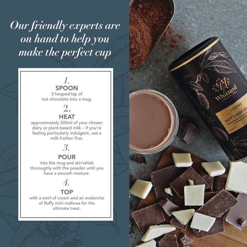 Whittard of Chelsea - Luxury Hot Chocolate - Milk Chocolate