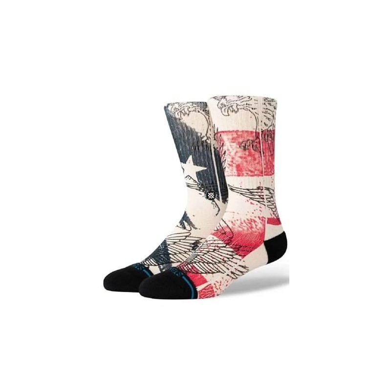 Stance Unisex The United Crew Red Medium