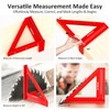 8 inch 3D Multi-Angle Measuring Square Ruler, WT103B High Precision