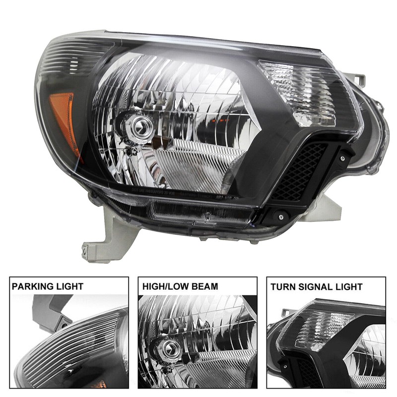 2012-2015 Tacoma Headlights,Headlight Assembly Fit for Toyota Tacoma 2012 2013