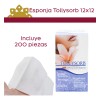 Tendencia Spa - Esponja Tollysorb 12x12cm - 200 Piezas