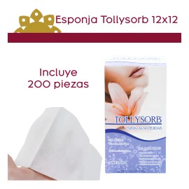 Tendencia Spa - Esponja Tollysorb 12x12cm - 200 Piezas