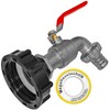 IBC Adapter Cap S60 x 6 with 3/4 Inch Outlet