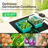 VIVOSUN 20"x20.75" Seedling Heat Mat with Built-in Temperature Controller, UL