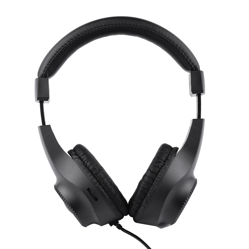 Wired Headset Self Adjusting Headband 6.5mm Single Jack Stereo Monitor