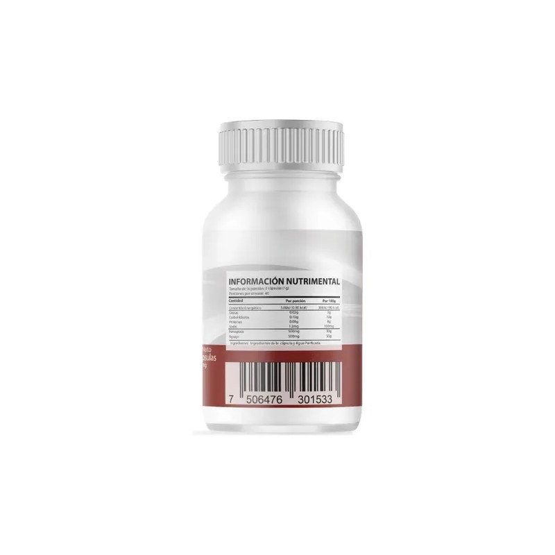 Fenogreco + Aguaje Natural Energy 120 Capsulas De 500mg.