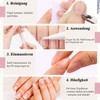Virellay 8 Stück Moisturizer Cuticle Oil - Nagelöl Stift Set