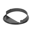 Black Angry Bird Headlight Covers Bezels for 1997-2006 Jeep Wrangler