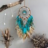 Tree of Life Dream Catchers Handmade Blue Dreamcatcher Home Wall