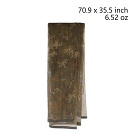 ToopMount Sniper Veil Tactical Scrim Net Scarf Desert Xima Scarf 70.9X35.5 Inch Polyester Tactical Sniper Face Cover Military Mesh Scarf (Italian Camouflage)