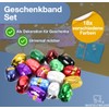 Bastelfreund® 18 x Gift Ribbons Curling Ribbon Set Each 20