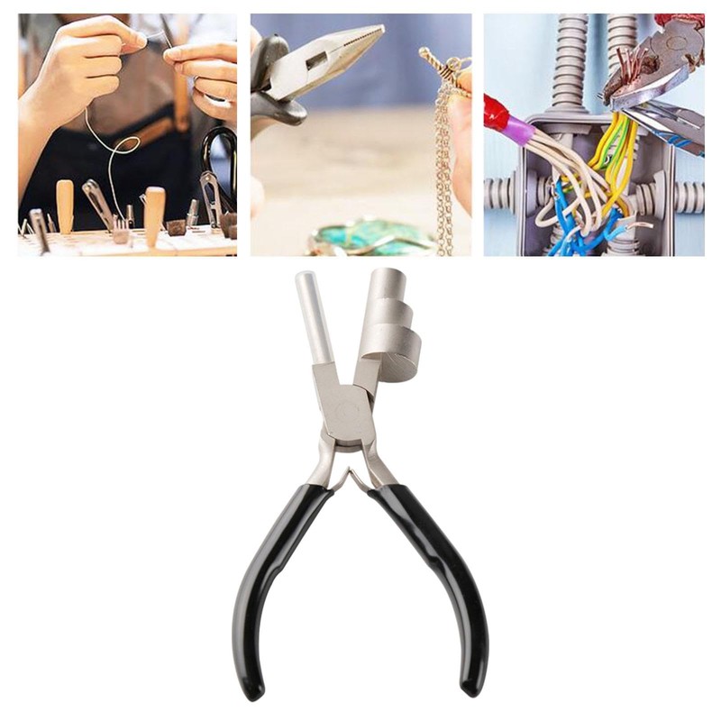 Oshhni 3 in 1 Bail Making Pliers with Non Slip