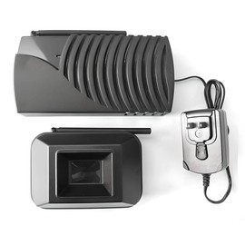 Driveway Informer Wireless Driveway Alarm-USA Made Driveway Alarm Long Range 1000' Transmitter & Receiver Included in Kit-Driveway Alarm Sensor Detects Vehicles & People-Ideal for Home & Business