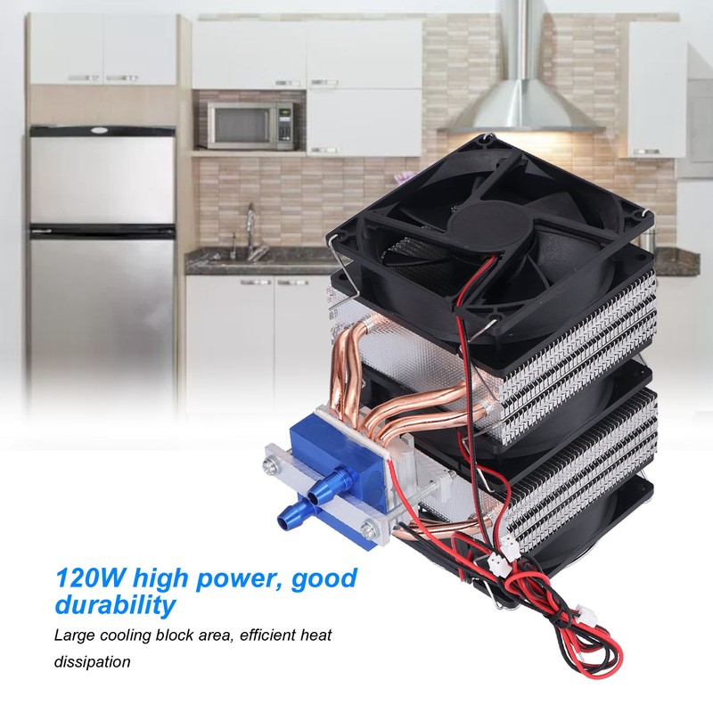 Thermoelectric Cooling Module Water Cooler Module for DIY Semiconductor Refrigeration