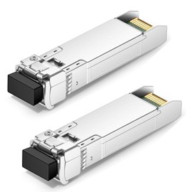 QSFPTEK 1 Pair 10G SFP+ BIDI Transceivers 40km 1270nm/1330nm SFP+ Module LC Single-Mode Module for Cisco SFP-10G-BX40U/Cisco SFP-10G-BX40D, 1270nm/1330nm-TX/1330nm/1270nm-RX DDM LC SMF, LC SMF, up 40