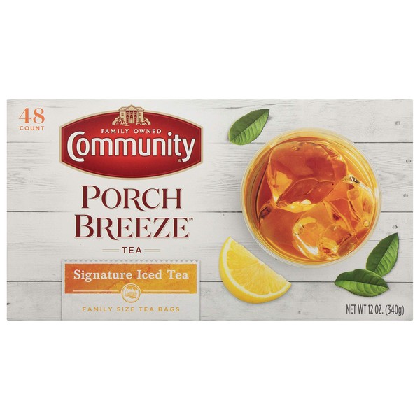 Community Coffee Signature Iced Tea, 576 Family Size Tea Bags,