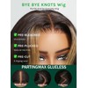 KLAIYI Ombre Highlight Blonde Loose Body Wave Bye Bye Knots