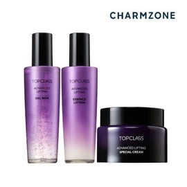Charmzone Top Class 8th Generation Advanced Lifting Basic Set of 3 (Skin + Lotion + Special Cream) / 참존 탑클래스 8세대 어드밴스드 리프팅 기초세트 3종(스킨+로션+스페셜크림)