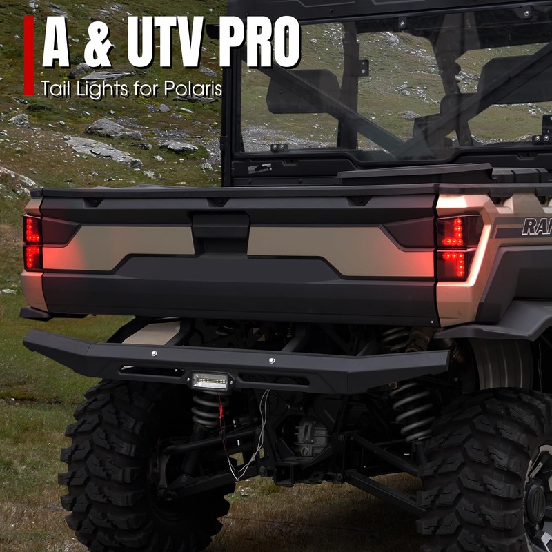 A & UTV PRO LED Tail Lights for 2018-2025 Polaris