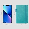 RETTACY Pocket Notebook A6 Mini Notepad 2 Pack Small Hardcover