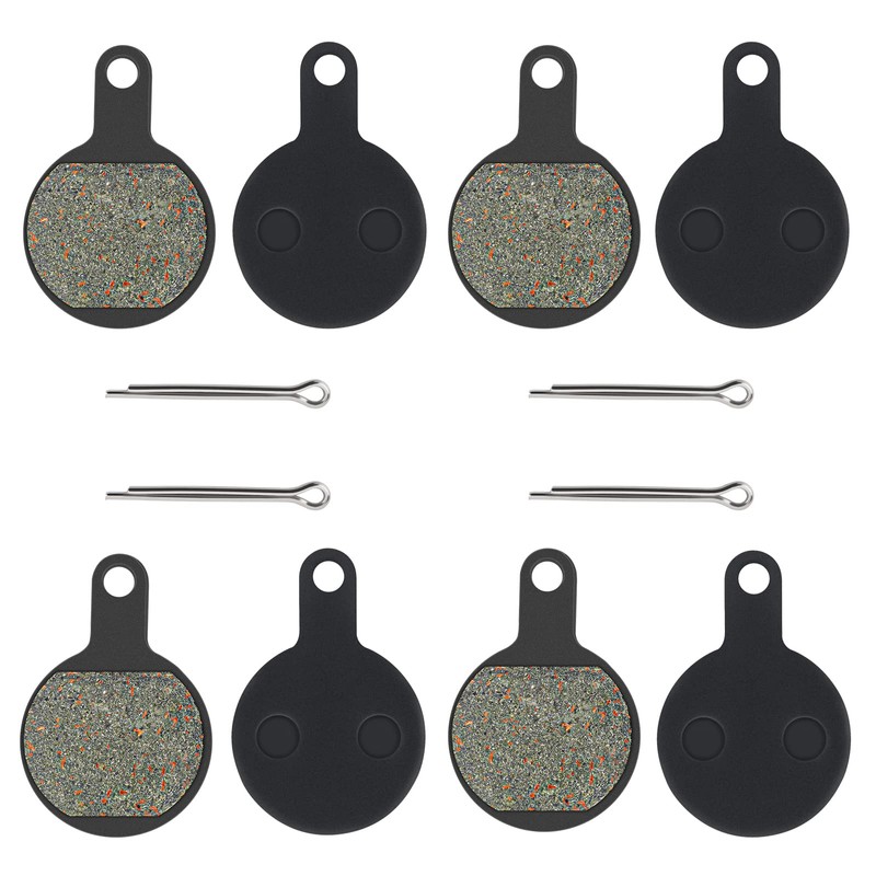 MOACCE [4 Pairs/Set] Bicycle Disc Brake Pads Compatible Models Tektro