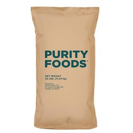 Purity Foods VitaSpelt Non-GMO Whole Grain Spelt Flour 25 lb bag