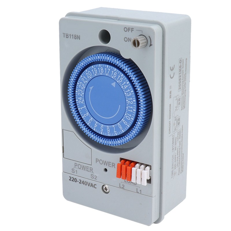Mechanical Timer Automatic 24 Hours Low Power Consumption Time Switch