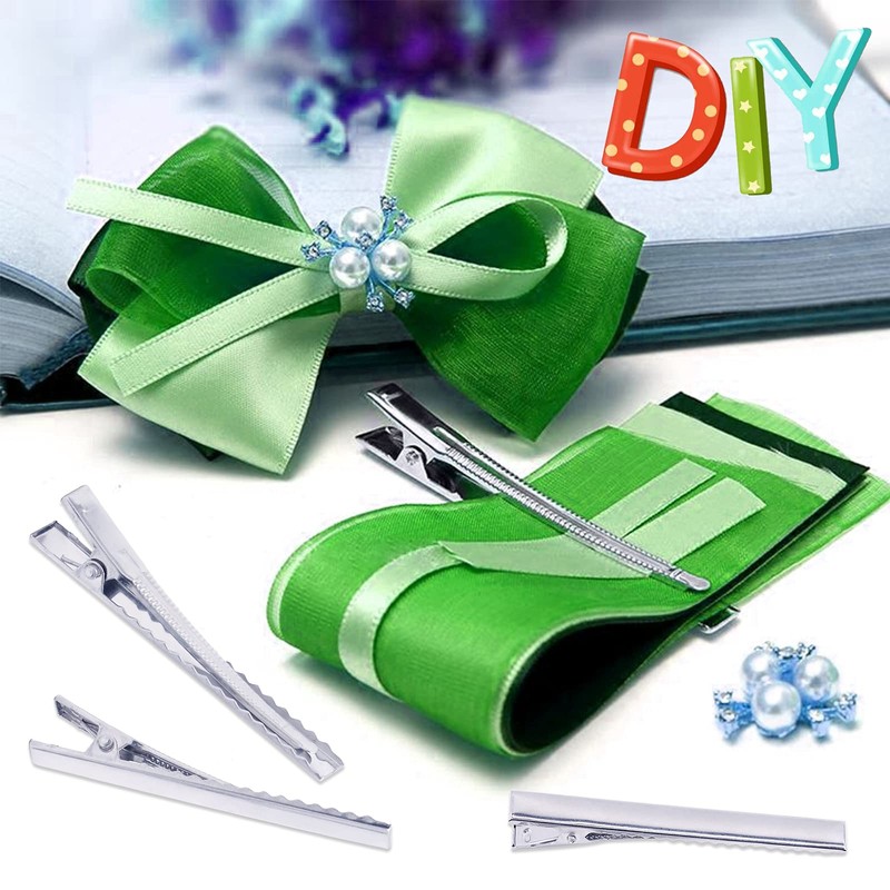 Mardatt - 200 pinzas para el pelo de cocodrilo de