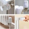 2 PCS Thermostatic Radiator Valve Head, Universal TRV Valves Head