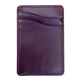 AR-RAFI AR-RAFI Slim Minimalist Front Pocket Leather Card Holder Wallet for Men & Women, Premium Top-Grain Leather, Ultra Slim & Lightweight, Durable Design, Holds Multiple Cards
