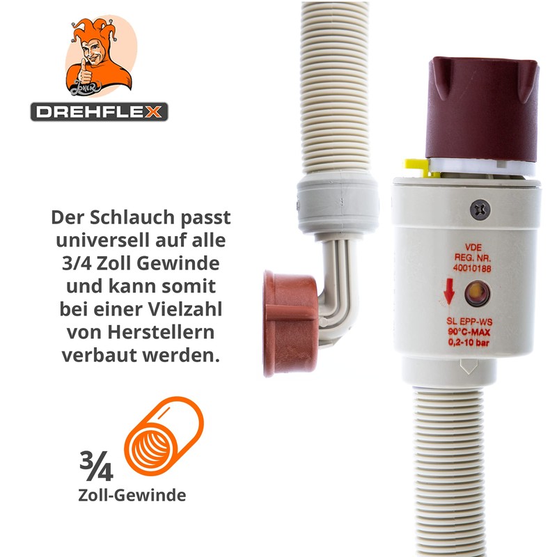 DREHFLEX - SCHLA124 - Aquastop/Aquastop Hose / Safety Hose for