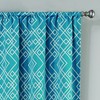 ECLIPSE Benchley Rod Pocket Curtains for Bedroom, Single Panel, 37x63,