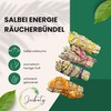 JEEBUTY Sage Energy Incense Bundles, Pack of 4, Approx. 10