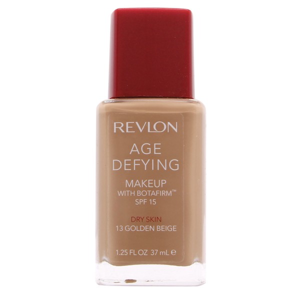 Revlon Age Defying Makeup with Botafirm for Dry Skin, Golden Beige, 1.25 Ounce