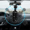 ボールマウント 17mm、ボールジョイント、車載、バイク、接続アクセサリー パーツ、ドラレコマ、360 度回転、アルミマウント、自転車カメラマウント