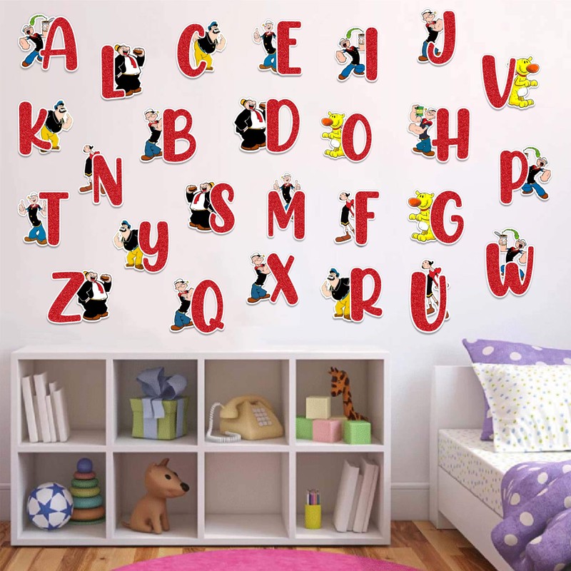 Seyal® Popye Alphabet Wall Sticker