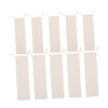 Alipis Drawstring Straw Storage Bag 10pcs Cotton Material Bag for